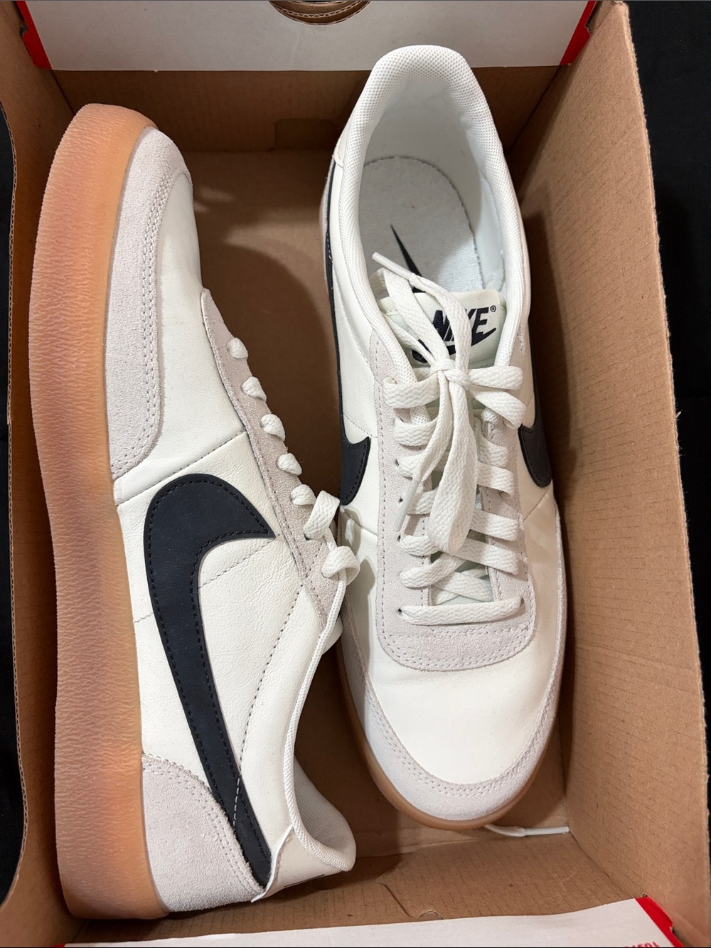 Nike Killshot 2 Leather | White & Charcoal | Size 10